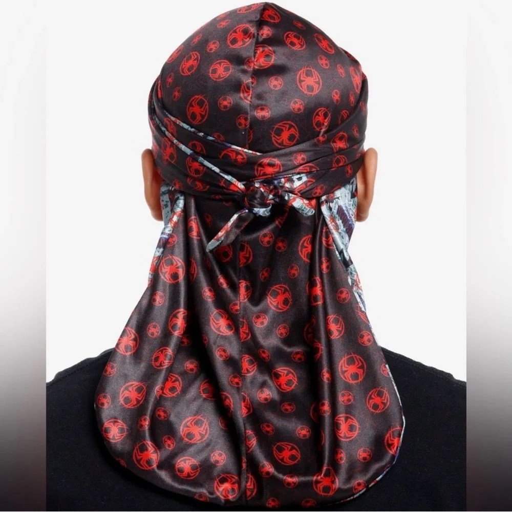 Marvel Spiderman Reversible Durag- NWT - Picture 1 of 4